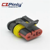 Superseal 1.5mm 3 Position Plug Housing Tyco Automotive Connector 282087-1